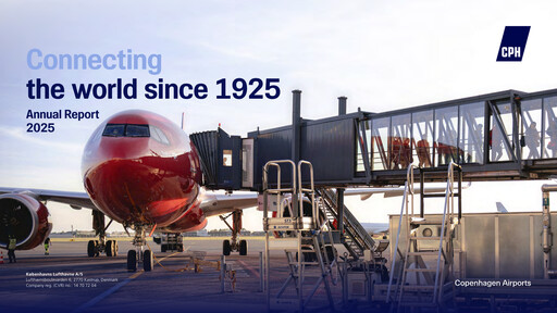 Thumbnail Copenhagen Airport Annual Report 2025