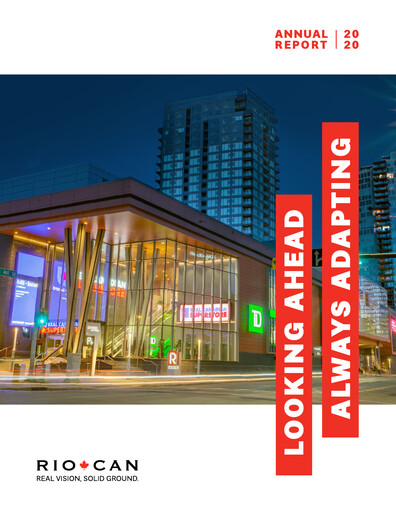 Thumbnail RioCan REIT Annual Report 2020