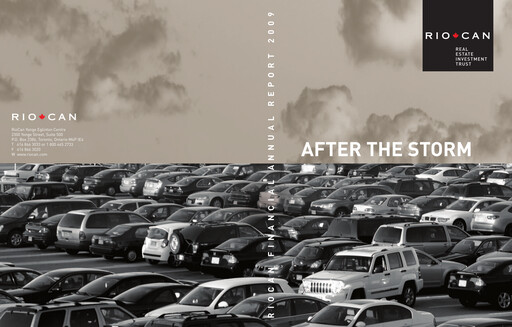 Thumbnail RioCan REIT Financial Statement 2009