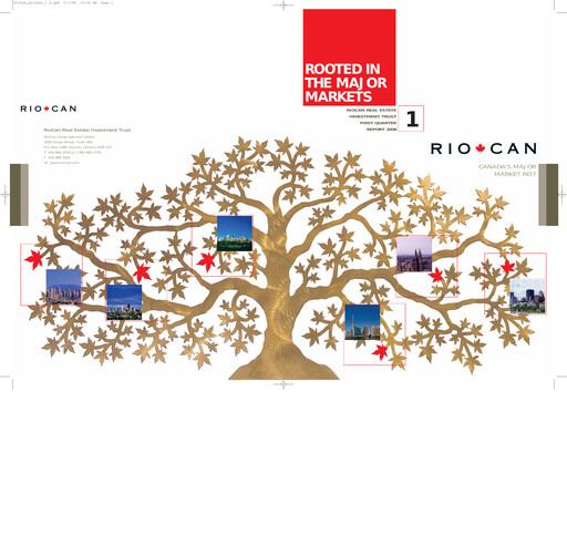 Thumbnail RioCan REIT Quarterly Report 2008-q1