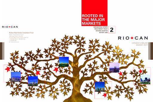 Thumbnail RioCan REIT Quarterly Report 2008-q2