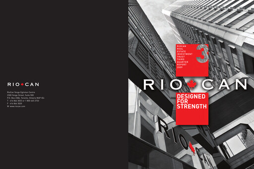 Thumbnail RioCan REIT Quarterly Report 2009-q3