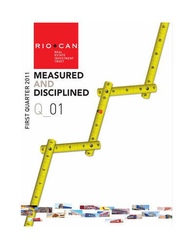Thumbnail RioCan REIT Quarterly Report 2011-q1