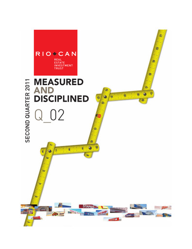 Thumbnail RioCan REIT Quarterly Report 2011-q2