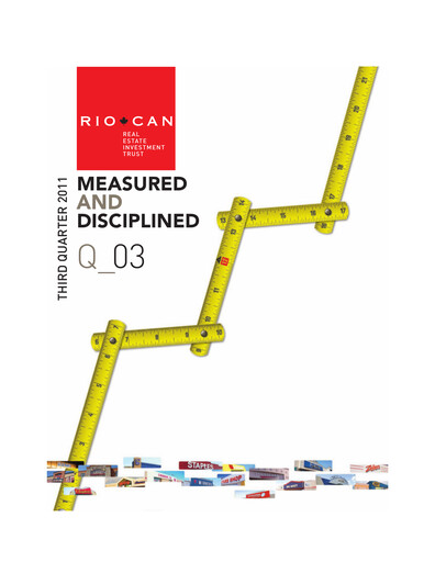 Thumbnail RioCan REIT Quarterly Report 2011-q3