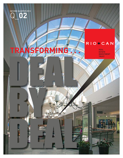 Thumbnail RioCan REIT Quarterly Report 2013-q2