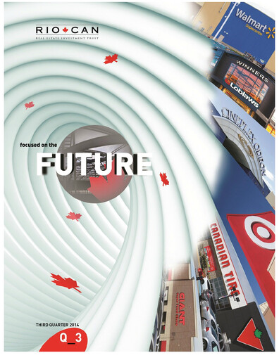 Thumbnail RioCan REIT Quarterly Report 2014-q3