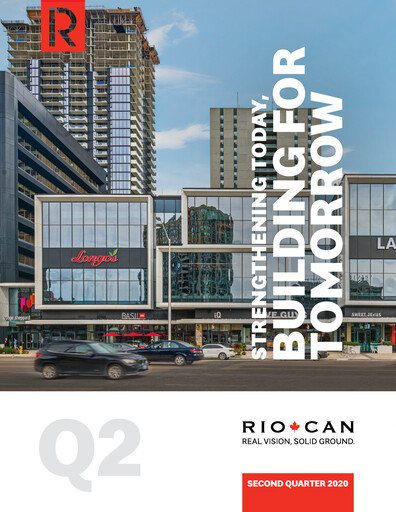 Thumbnail RioCan REIT Quarterly Report 2020-q2