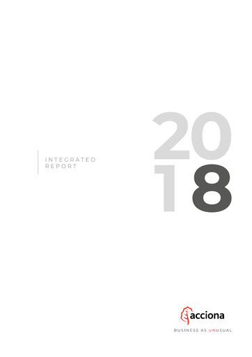 Thumbnail Acciona
 Annual Report 2018