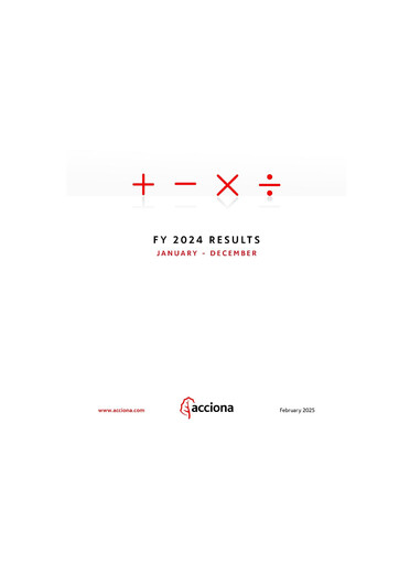 Miniature Acciona
 Rapport financier 2024
