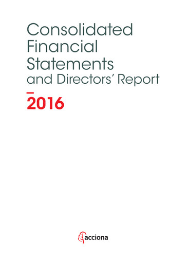 Thumbnail Acciona
 Financial Statement 2016