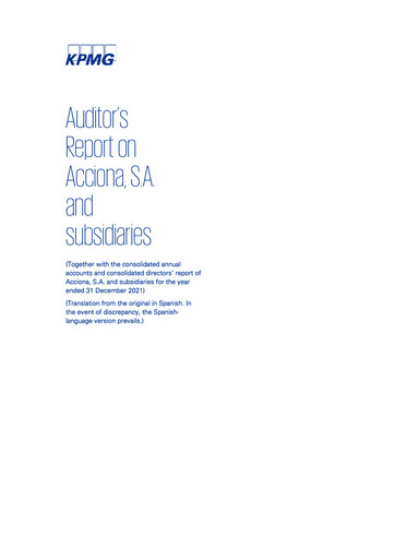 Thumbnail Acciona
 Financial Statement 2021