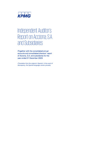 Thumbnail Acciona
 Financial Statement 2023