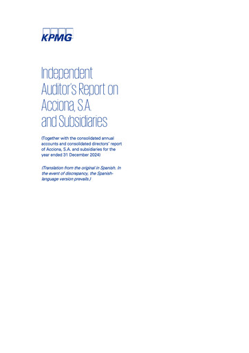 Thumbnail Acciona
 Financial Statement 2024