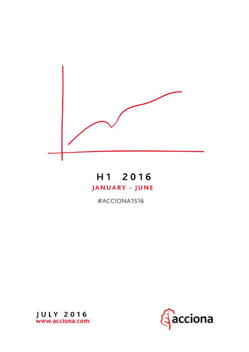Miniature Acciona
 Rapport semestriel 2016-h1