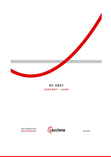Miniature Acciona
 Rapport semestriel 2021-h1