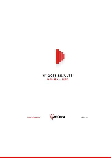 Miniature Acciona
 Rapport semestriel 2023-h1