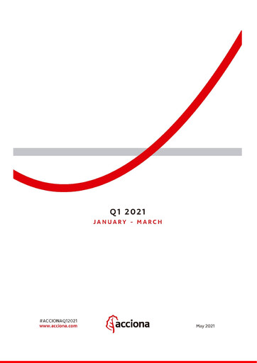 Miniature Acciona
 Rapport trimestriel 2021-q1