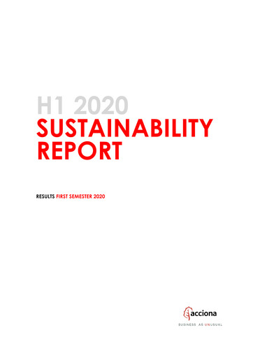 Thumbnail Acciona
 Sustainability Report 2020-h1