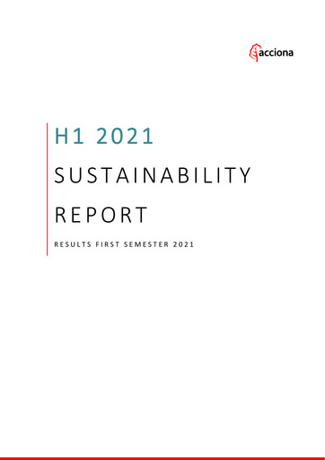 Thumbnail Acciona
 Sustainability Report 2021-h1