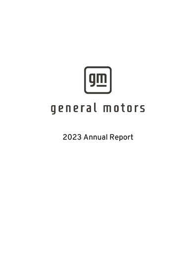 Thumbnail General Motors Annual Report 2023