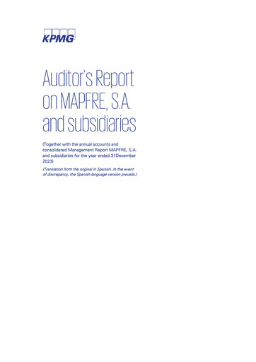 Thumbnail Mapfre Annual Report 2023