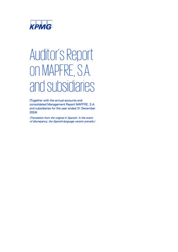 Thumbnail Mapfre Annual Report 2024