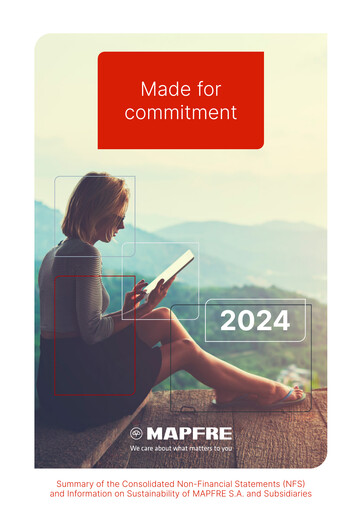 Thumbnail Mapfre Sustainability Report 2024