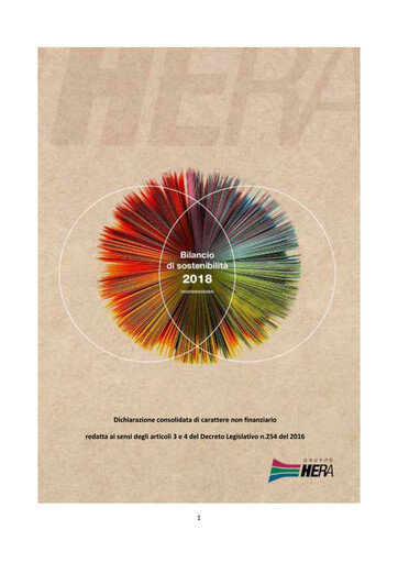 Thumbnail Hera Group ESG Report 2018