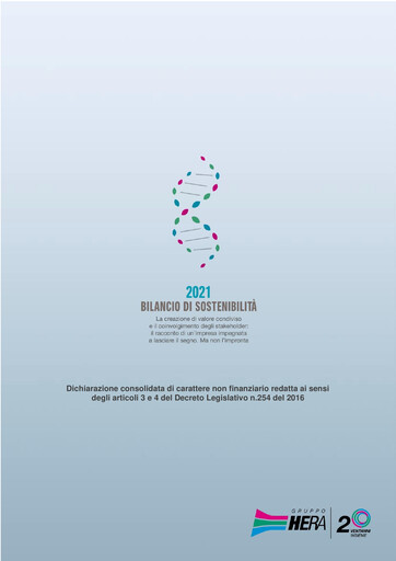 Thumbnail Hera Group ESG Report 2021