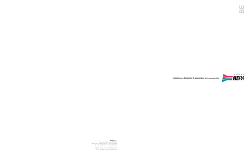 Miniature Hera Group Bilan financier 2003