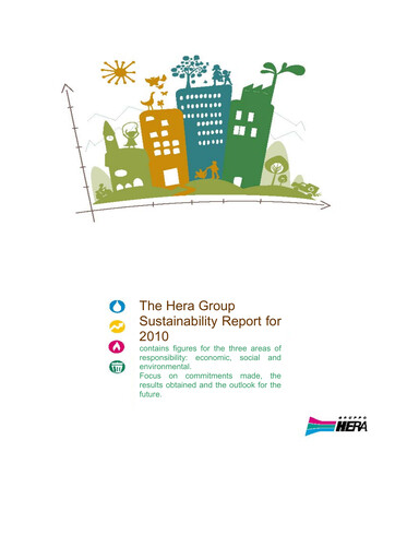 Thumbnail Hera Group Sustainability Report 2010