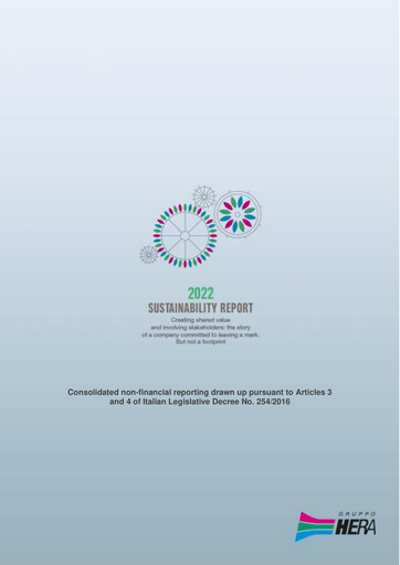 Thumbnail Hera Group Sustainability Report 2022