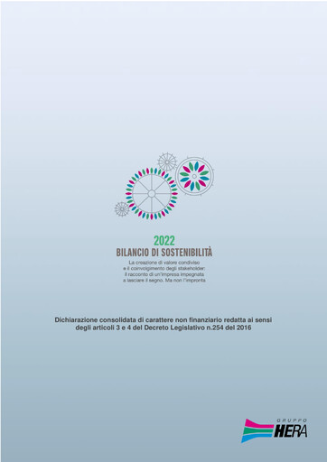 Thumbnail Hera Group Sustainability Report 2022