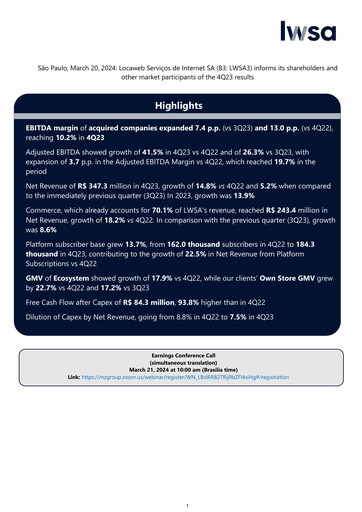 Thumbnail Locaweb Quarterly Report 2023-q4