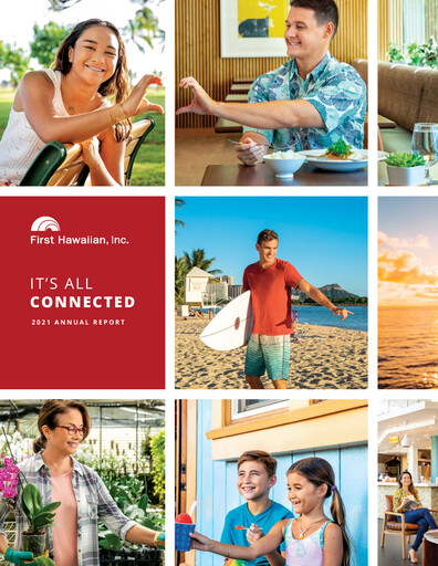 Thumbnail First Hawaiian Bank
 Annual Report 2021