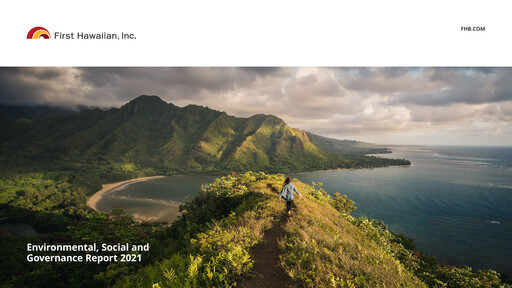 Thumbnail First Hawaiian Bank
 ESG Report 2021