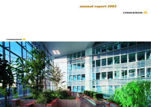 Thumbnail Commerzbank Annual Report 2002