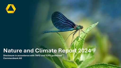 Miniature Commerzbank Rapport ESG 2024