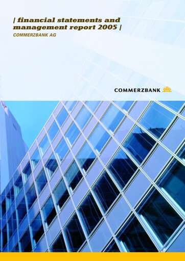 Thumbnail Commerzbank Financial Statement 2005