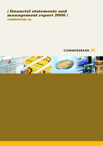 Thumbnail Commerzbank Financial Statement 2006