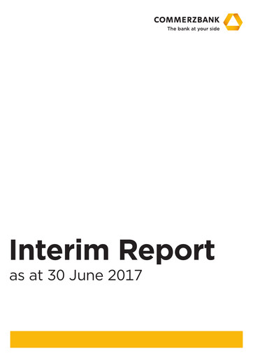 Miniature Commerzbank Rapport semestriel 2017-h1