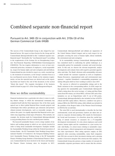 Thumbnail Commerzbank Sustainability Report 2018