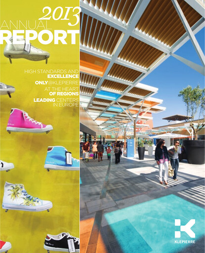 Thumbnail Klépierre Annual Report 2013