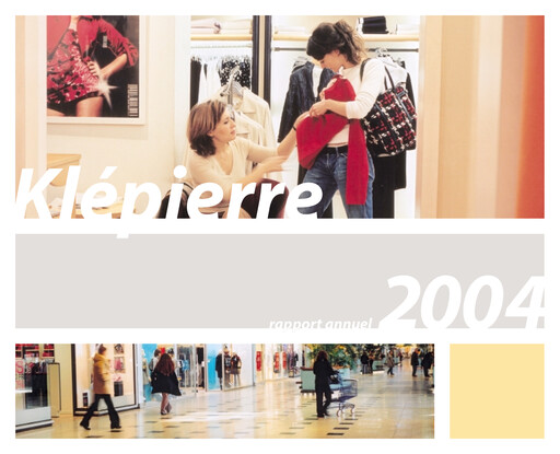 Thumbnail Klépierre Annual Report 2004