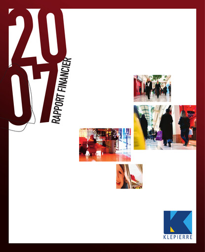 Thumbnail Klépierre Financial Report 2007