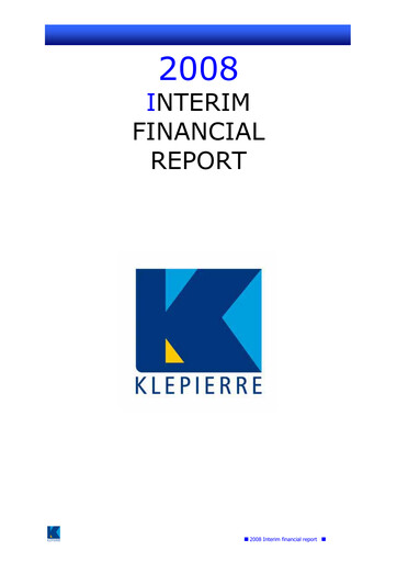 Thumbnail Klépierre Half-year Report 2008-h1