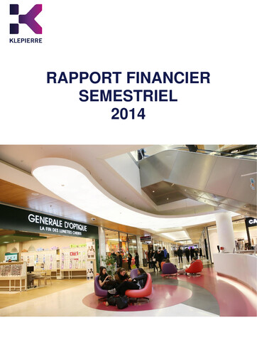 Thumbnail Klépierre Half-year Report 2014-h1