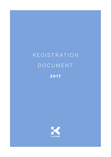 Thumbnail Klépierre Universal Registration Document 2017