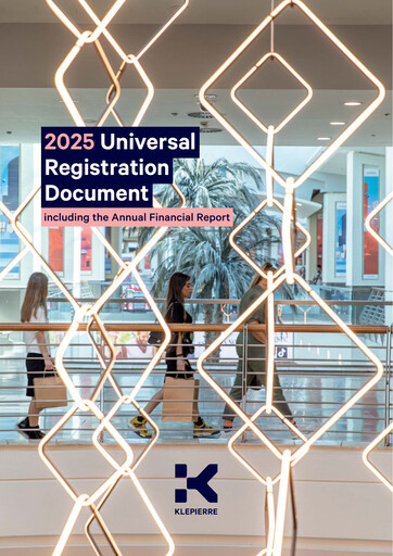 Thumbnail Klépierre Universal Registration Document 2025